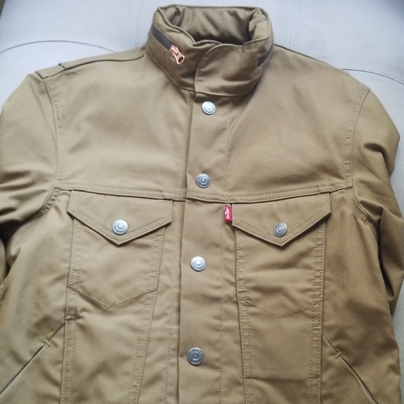 levi's two pocket military jacket
